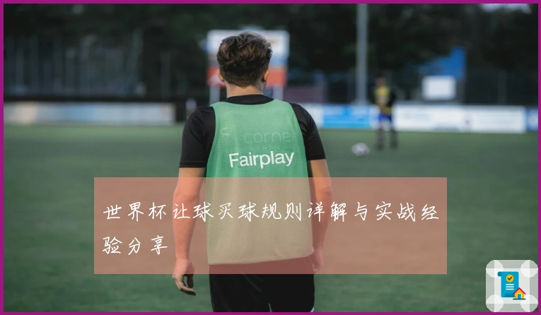 世界杯让球买球规则详解与实战经验分享
